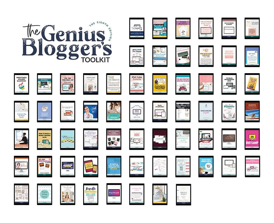 genius blogger's toolkit