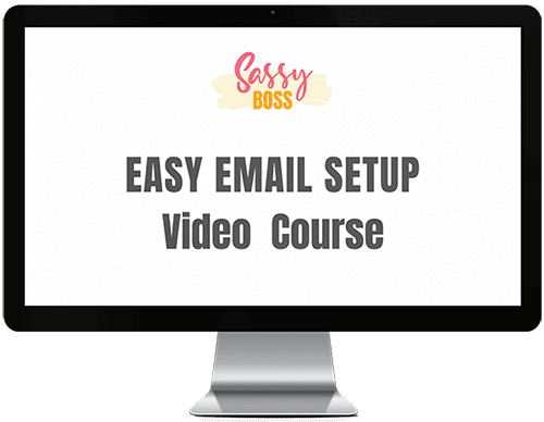 email set up video course Mailerlite